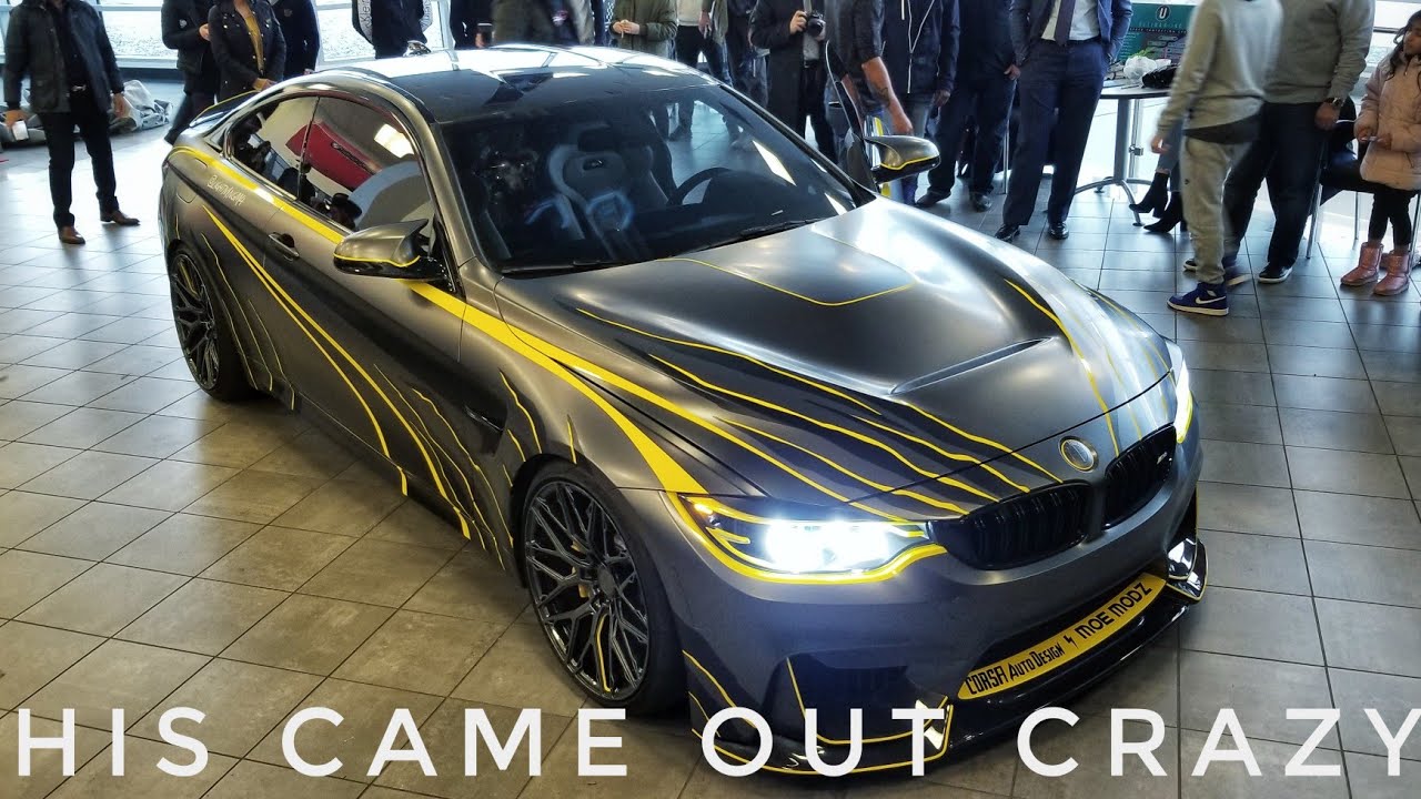 Mariano Rivera Jr Customized his 2018 BMW M4