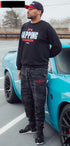 M2F Logo Joggers - Black Camo