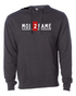 M2F Logo Hoodie - Charcoal Gray